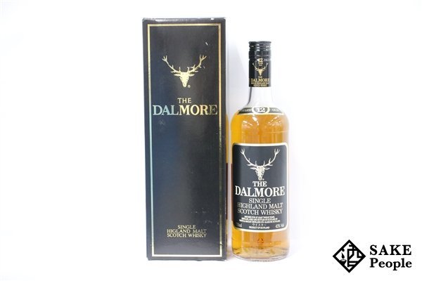 12年 750ml ダルモア 旧ボトル（古酒）シングル 43度 「ダルモア