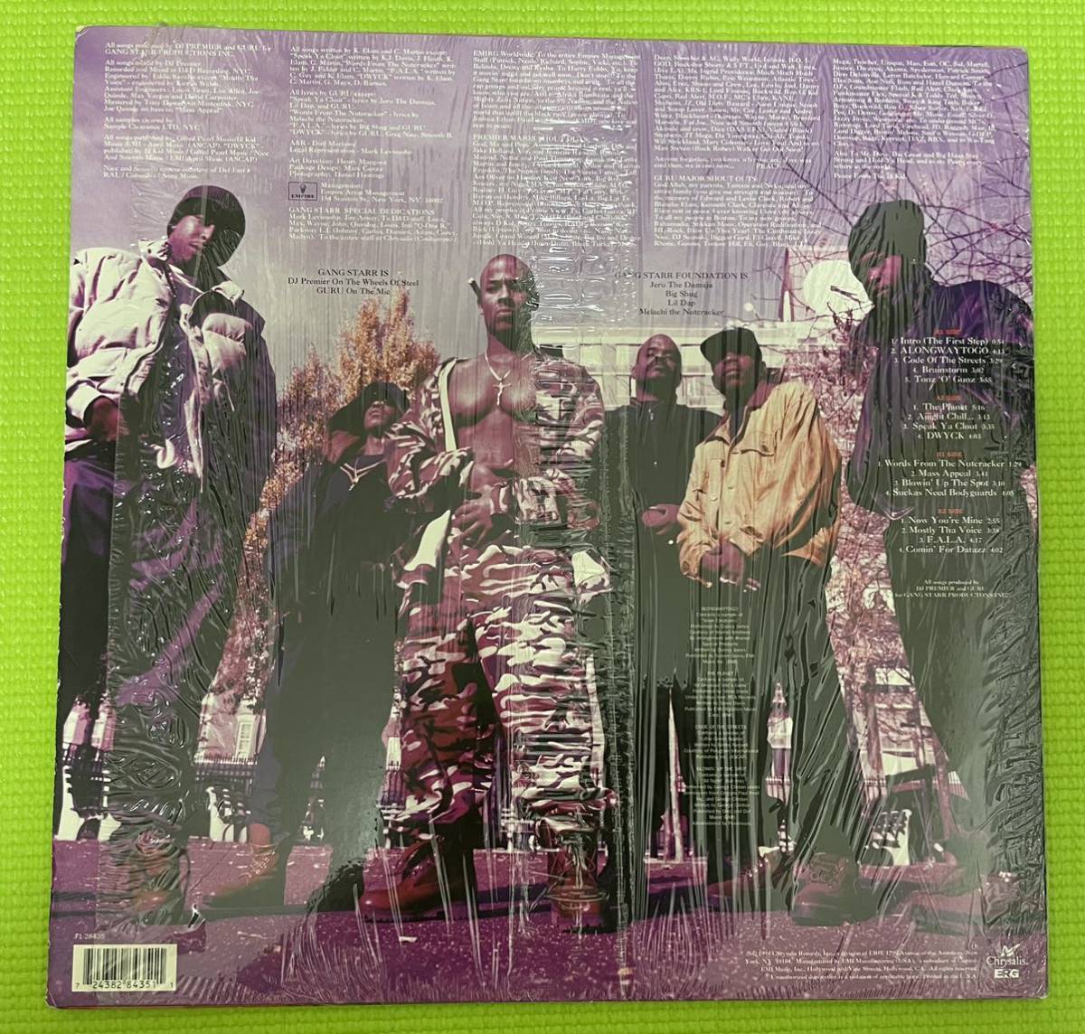 HIPHOP Record ヒップホップ レコード GANG STARR Hard to Earn