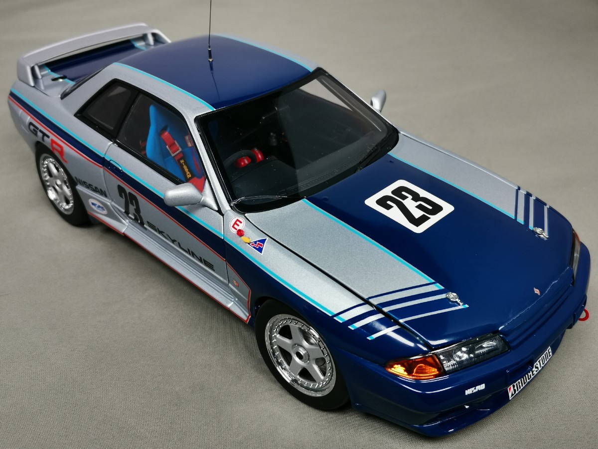 破損)オートアート AUTOart 1/18 スカイライン GT-R R32 グループA  