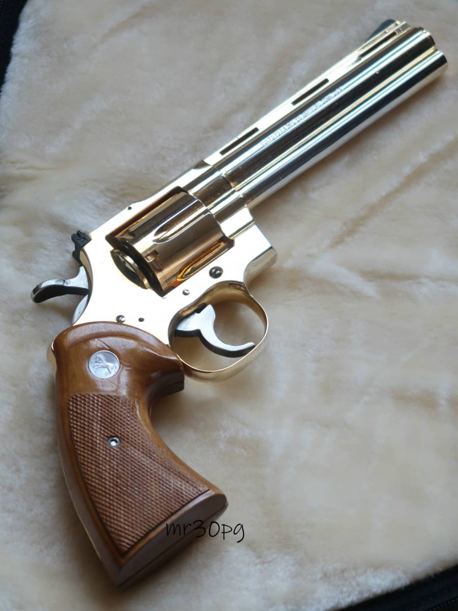 SMG規格 動作品 KOKUSAIコクサイ産業 コルトパイソン6inch 357MAGNUM 