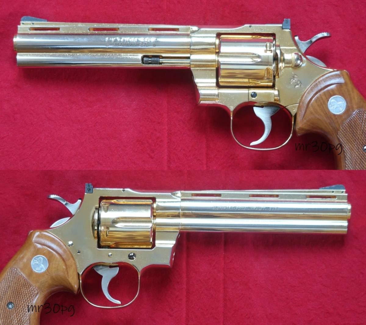 SMG規格 動作品 KOKUSAIコクサイ産業 コルトパイソン6inch 357MAGNUM