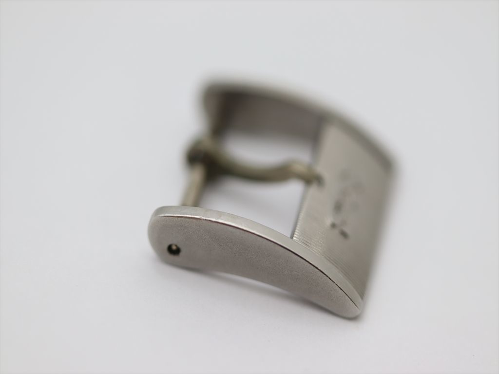 1円 良品 セイコー 純正尾錠 バックル キングセイコー 15?用 シルバー