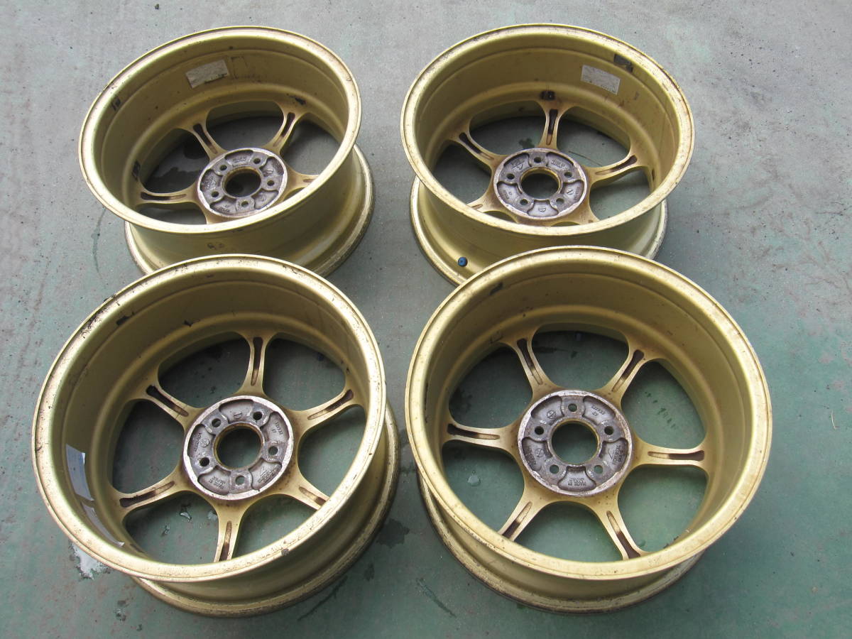 ☆ ADVAN アドバン レーシング 16×7J スバル インプレッサ 4本 ☆ ADVAN アドバンレーシング Racing アルミホイール 売切りYOKOHAMA S660真っ赤なボディに映えるブラックカラー!アドバンレーシング