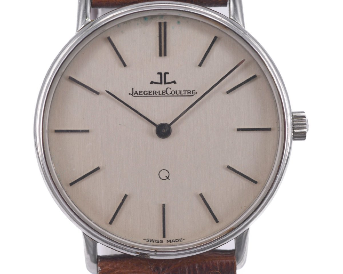 SALE，大得価 品 稼働品 Jaeger-LeCoultre ジャガールクルト メンズ ラウンド 31600148 クォーツ 純正尾錠 稼働品 品 純正ボックス付(ジャガー・ルクルト)｜売買されたオークション情報、yahooの商品情報をアーカ ジャガー・ルクルト