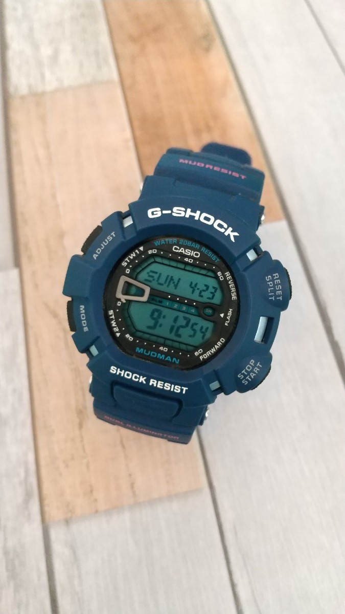 CASIO カシオ G-SHOCK マッドマン カシオGショック カシオG-SHOCK MUDMAN G-9000MX ブルー