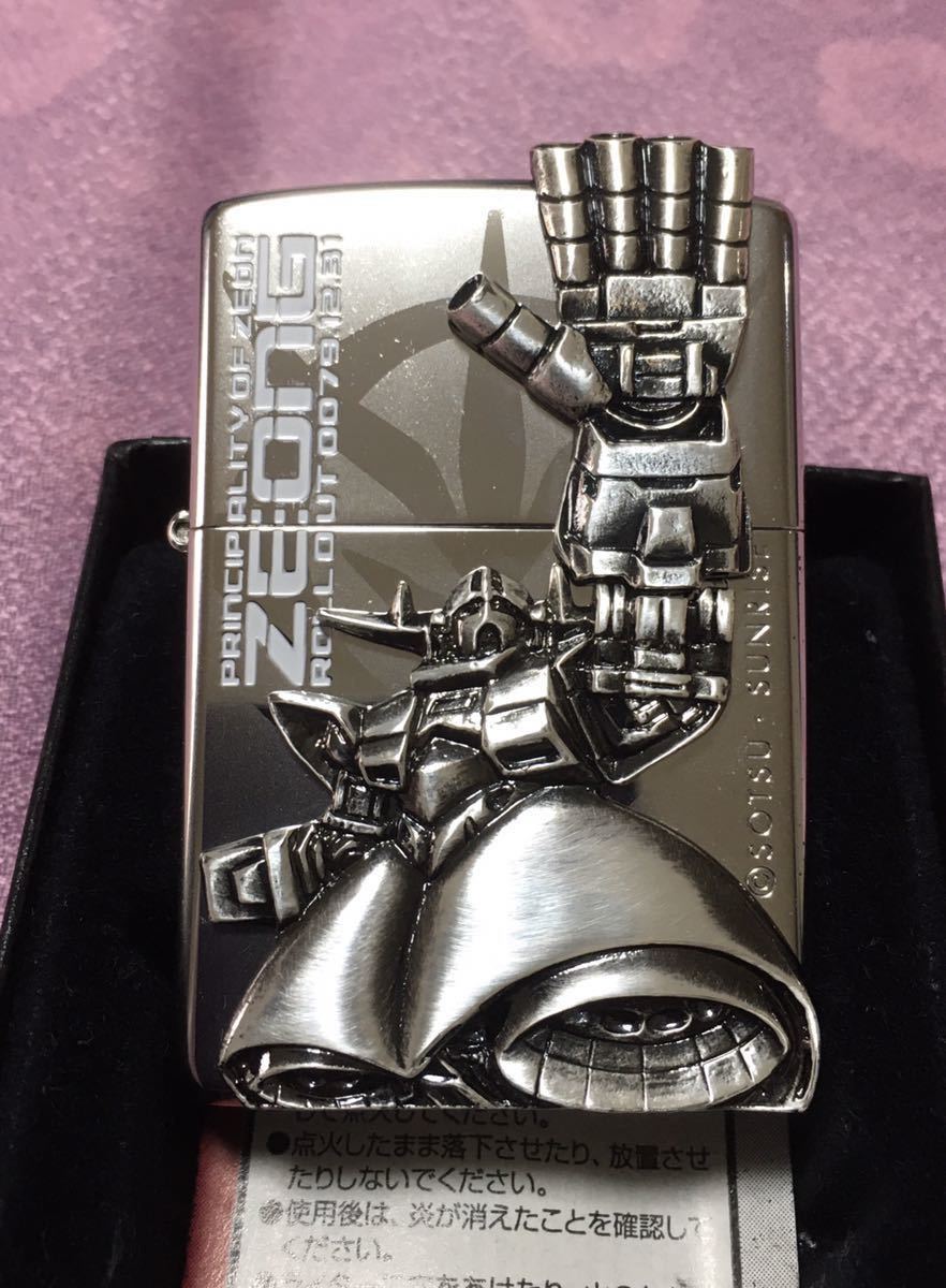 ZIPPO GUNDAM ZEONG ジッポー 機動戦士ガンダム ジオング メタル 現状 