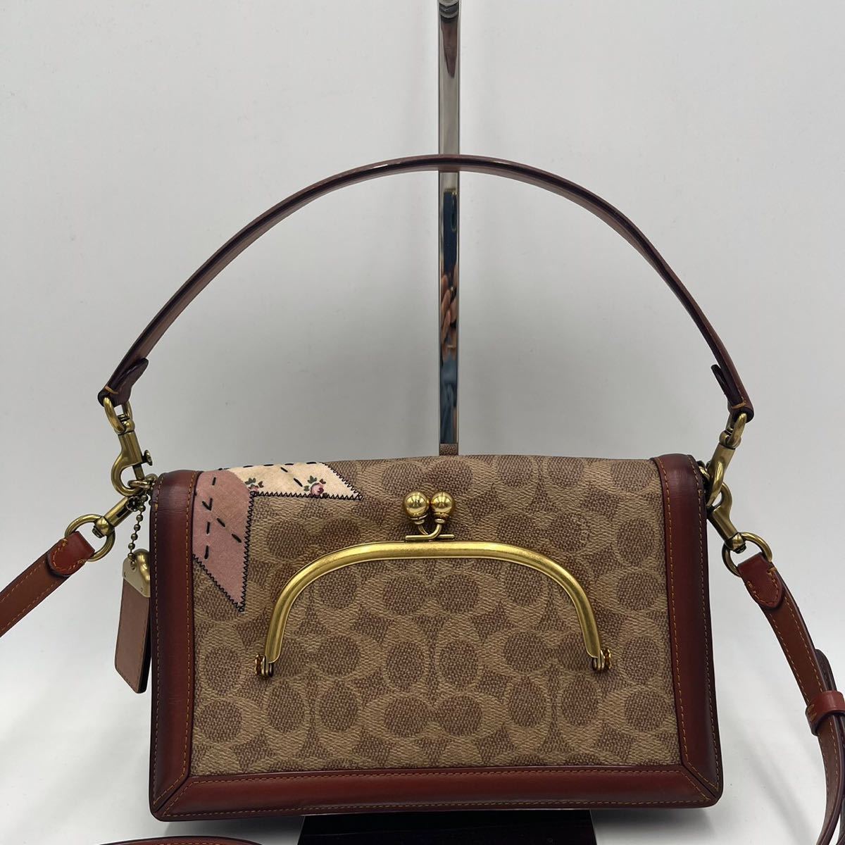 極美品】COACH コーチ キースヘリング 2way ショルダーバッグ 