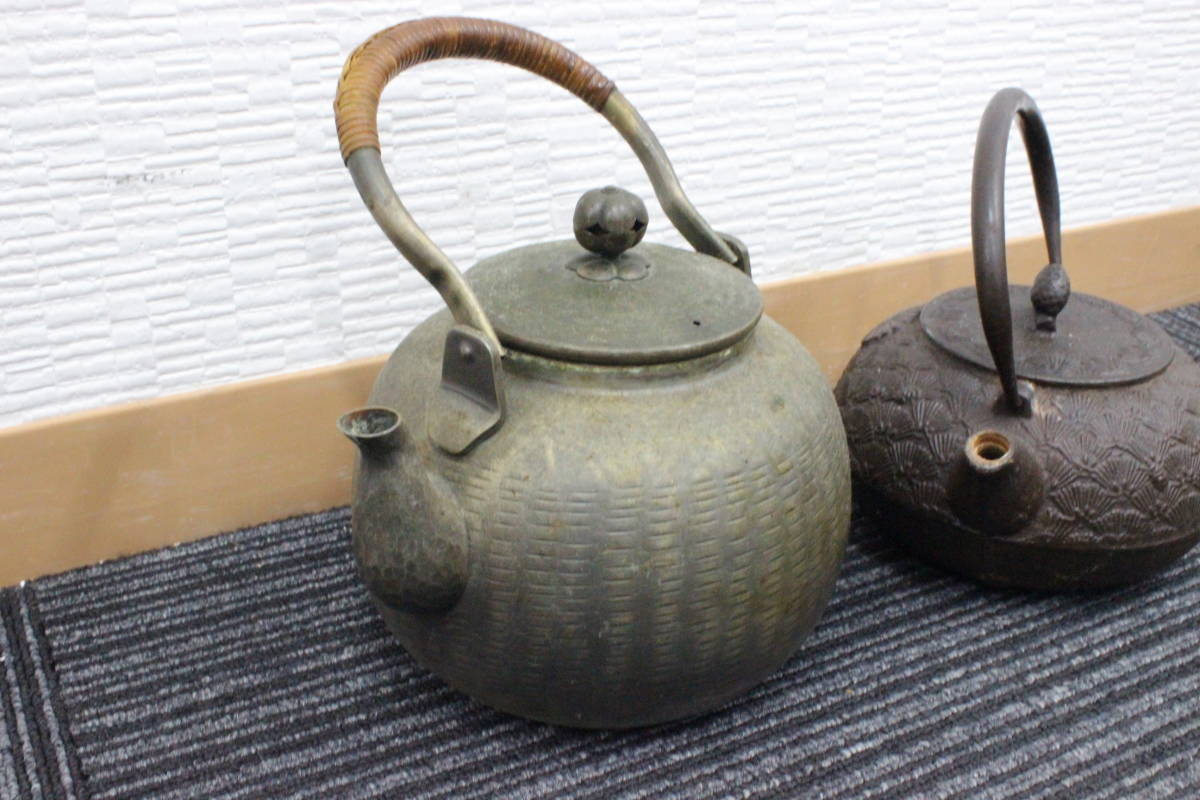 秀峯堂造 Yahoo!オークション - (金属工芸) 茶道具 いぶし銀急須