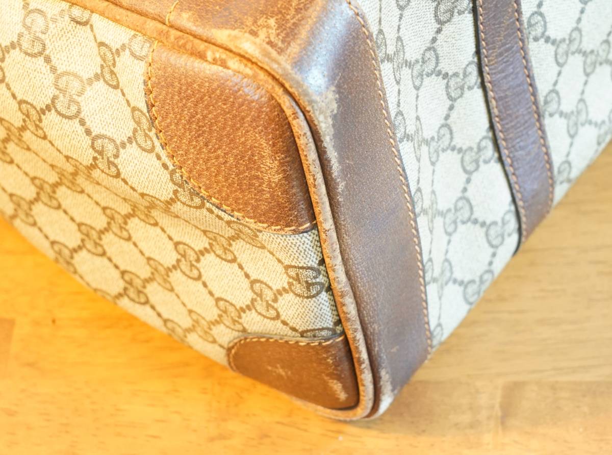 グッチ GUCCI ハンドバッグ トートバッグ ミニボストン 中古