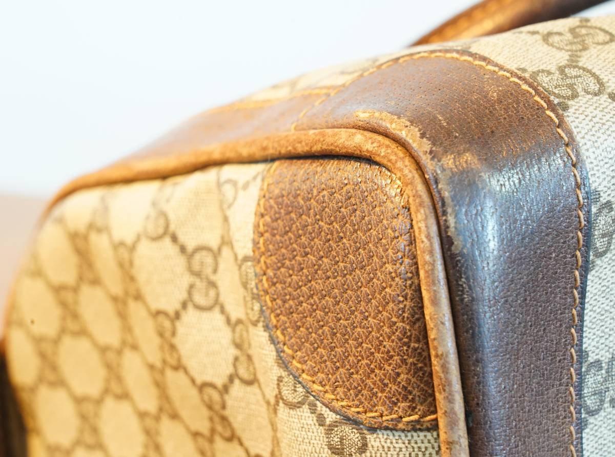 グッチ GUCCI ハンドバッグ トートバッグ ミニボストン 中古