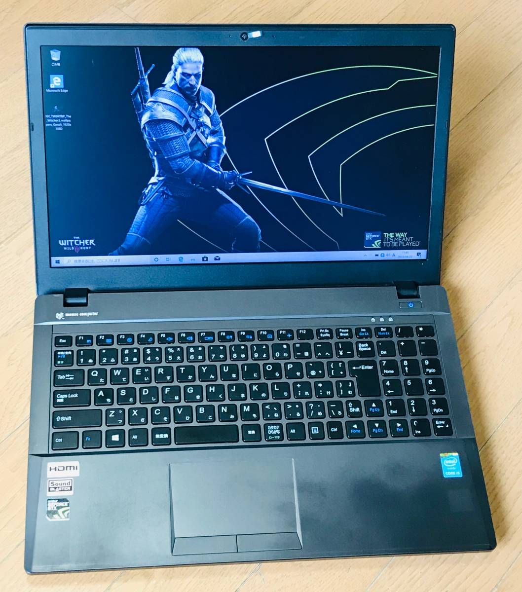 ゲーミングノート フルHD 15.6型 m-Book MB-K620B ☆ Core i5-4210M