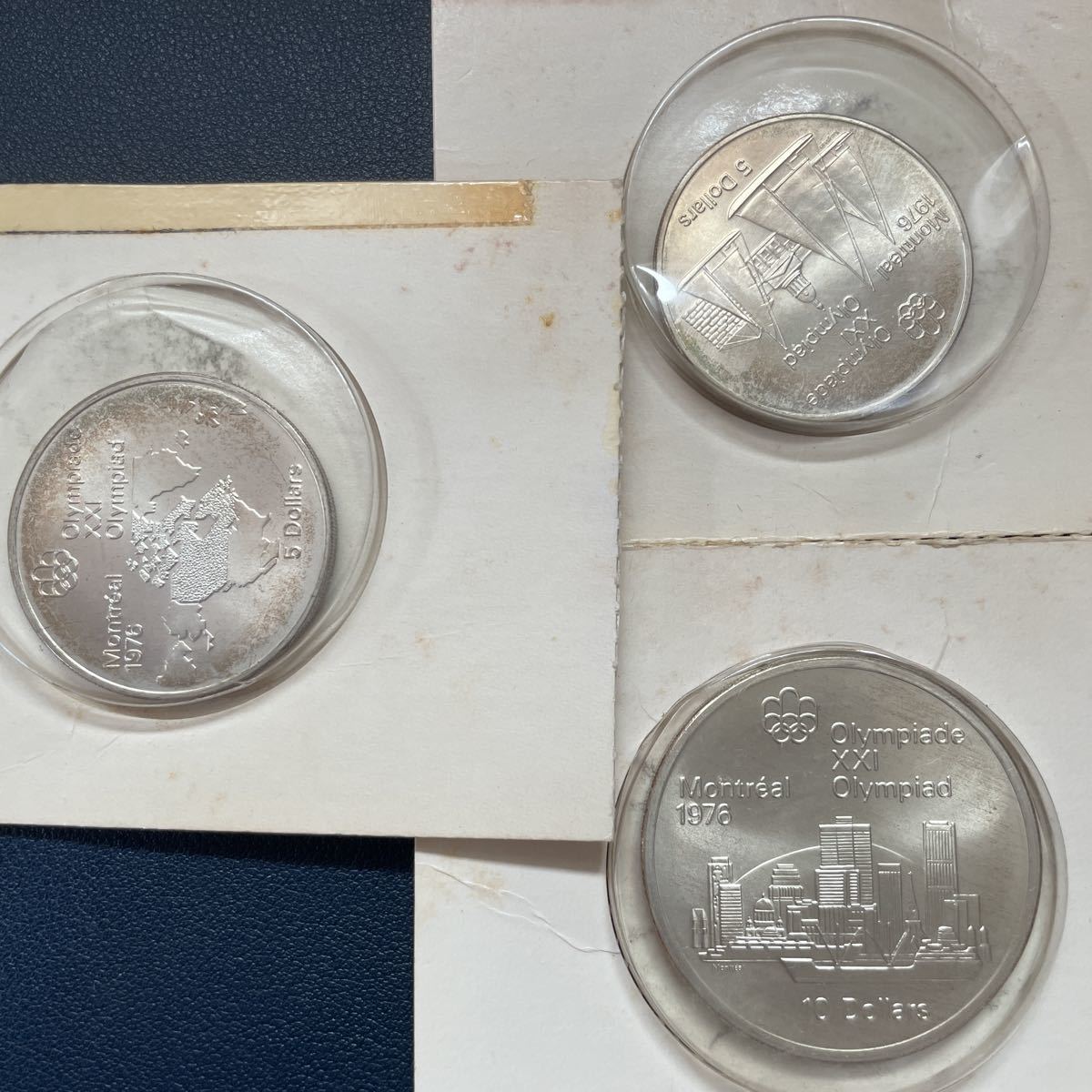 1円～ 造幣局 1976年 カナダ モントリオールオリンピック 記念銀貨 4点
