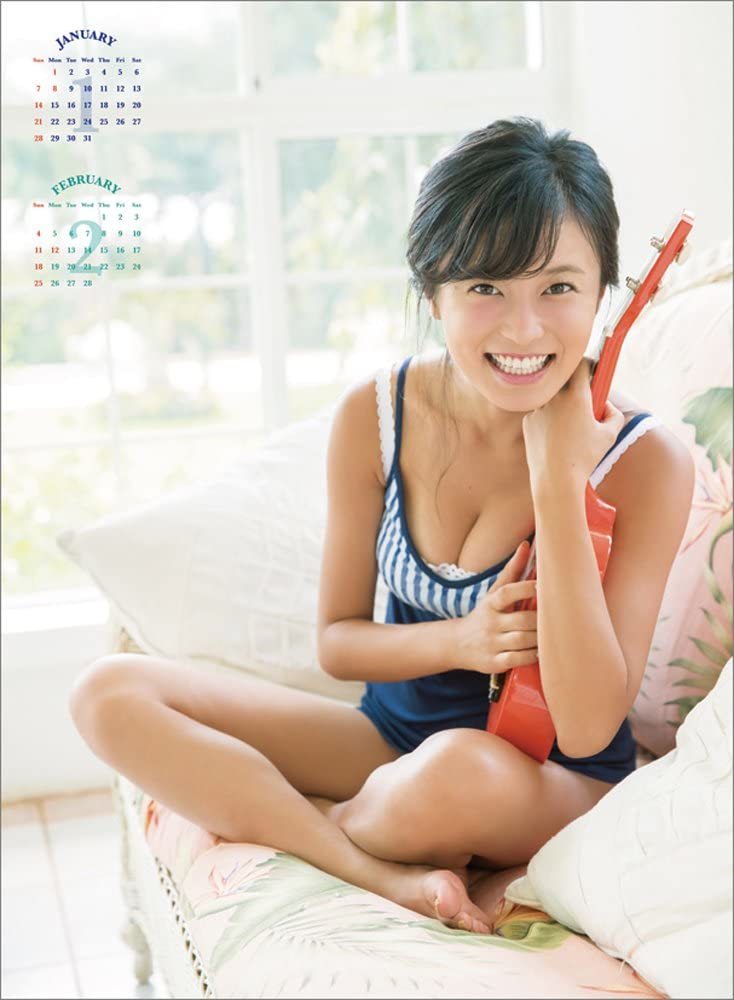 カレンダー 小島瑠璃子 2018年 直筆サイン入り 新品 (芸能人、タレント 