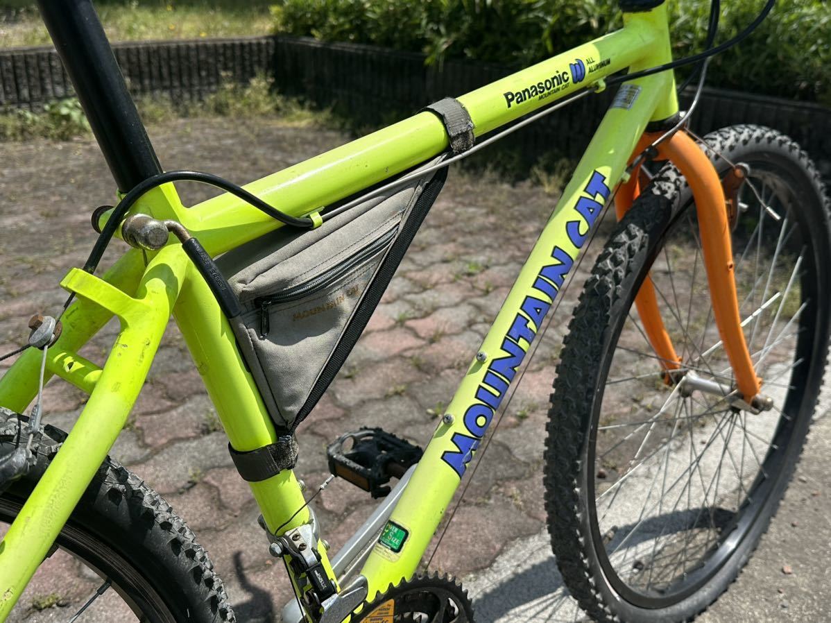 MOUNTAIN CAT panasonic アルミフレームフォーククロモリ OLDMTB TANGE
