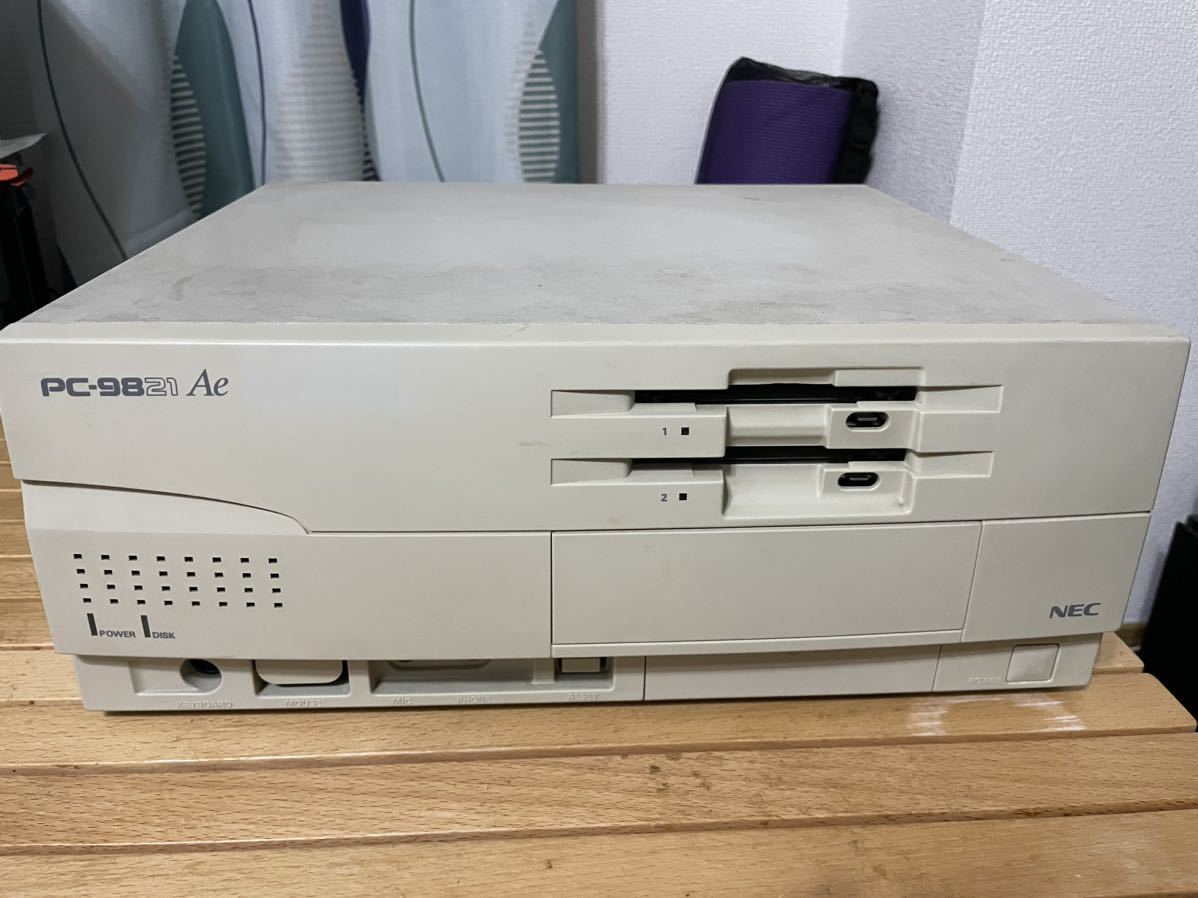 Leaded PC-9821Ae i486SX 25MHz⁄5MB⁄2FDD 一部難あり？ PC PC-9801Ap