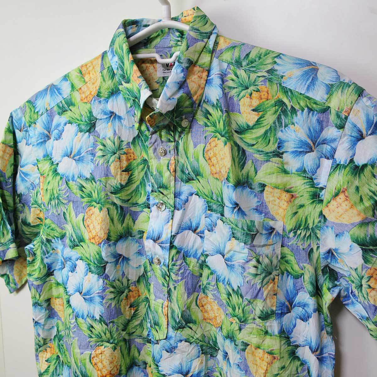 VAN JAC アロハシャツ ヴァン ヴァンヂャケット ヴィンテージ 短丈 90s 