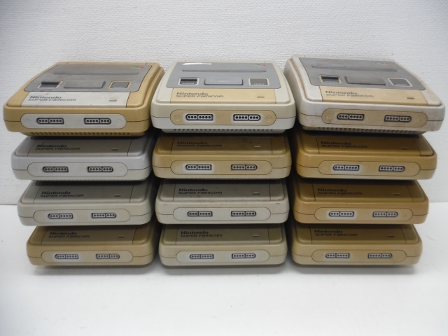 ジャンク SFC スーパーファミコン 本体のみ 12台セット まとめて