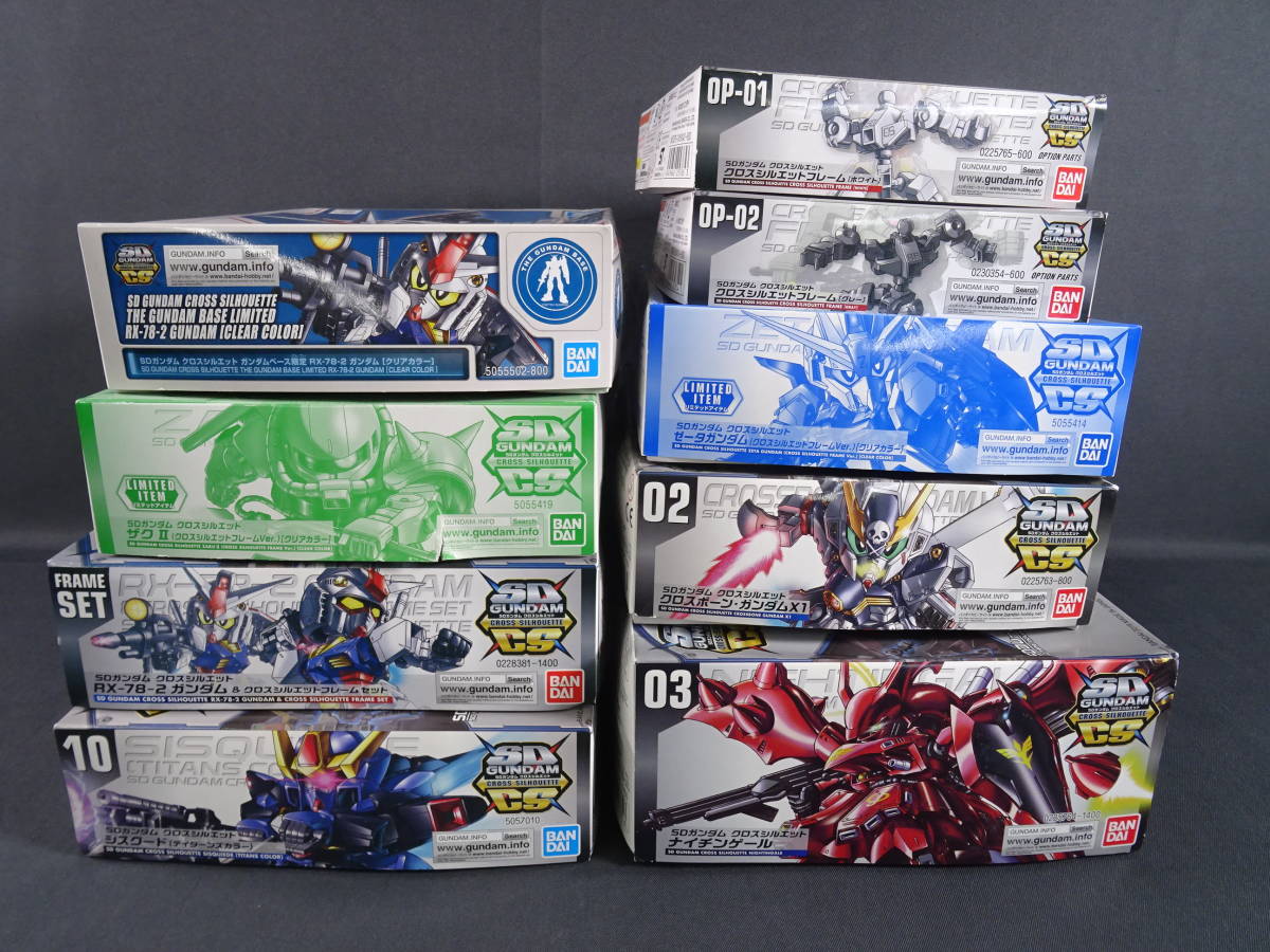12/S782☆ガンプラ☆SDガンダム クロスシルエット まとめセット