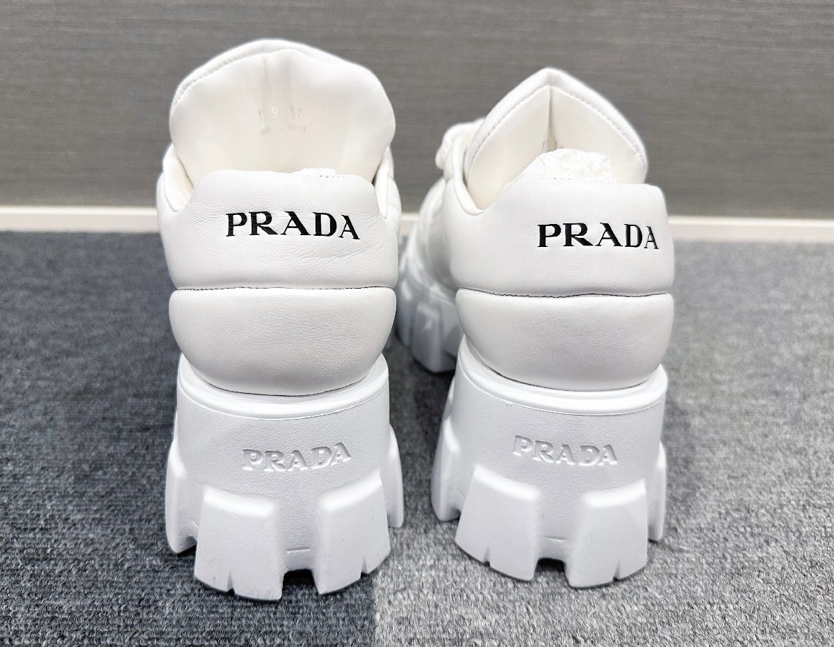 国内正規店購入 品 PRADA プラダ レディース スニーカー サイズ36 