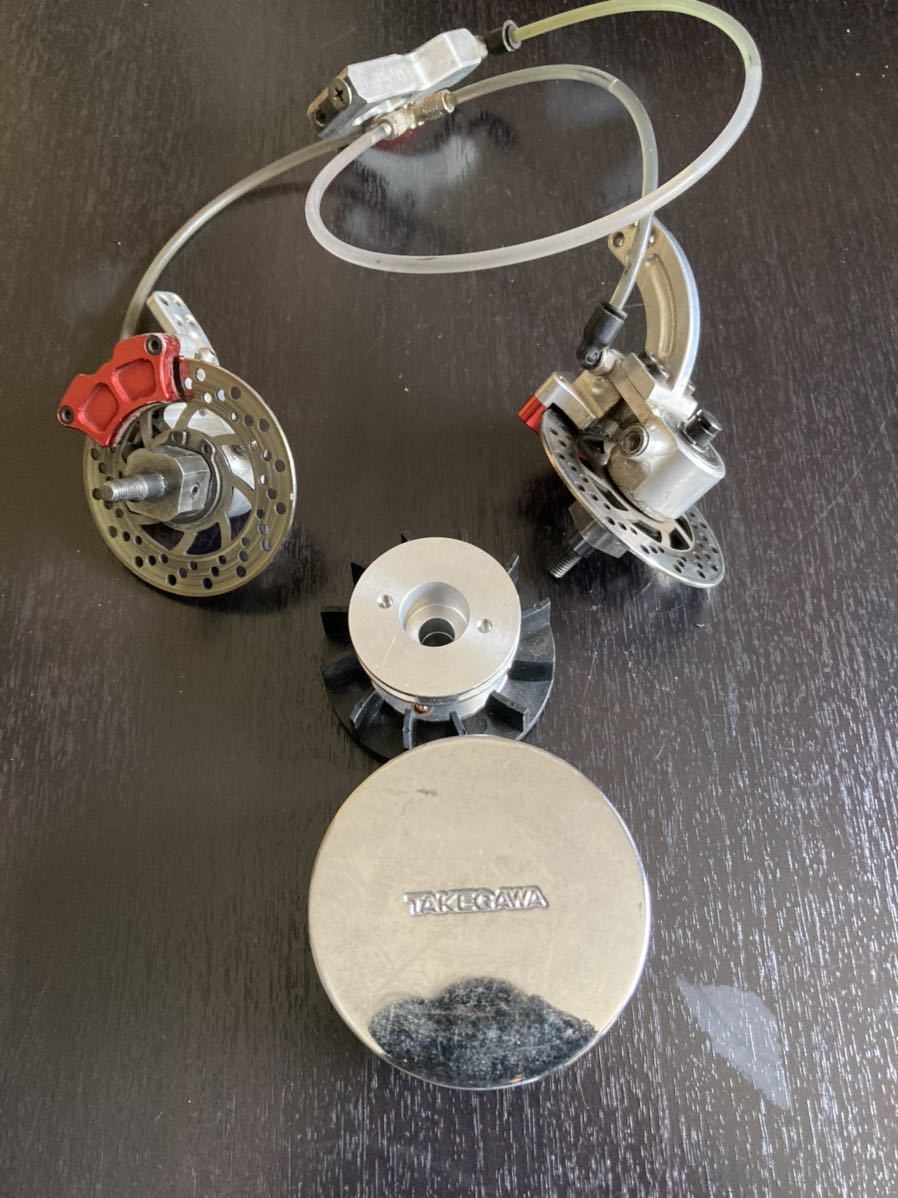 ドイツ　FG社製1/5 ガソリンエンジン　F-1 ラジコン 油圧ブレーキ ドイツ FG社製1/5 ガソリンエンジン F-1 ラジコン 油圧ブレーキ - メルカリ