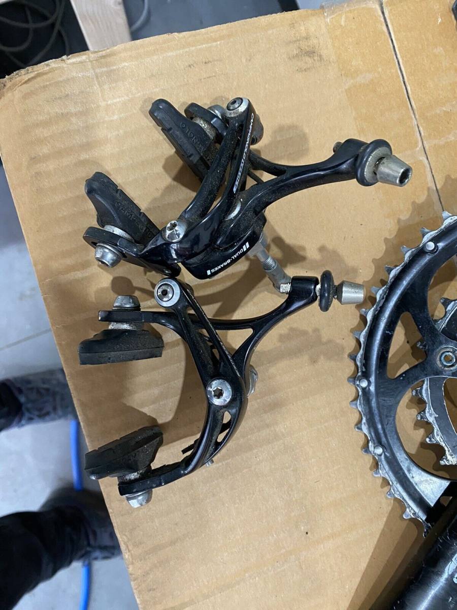 クランク　スプロケット　ディレーラー　コンポ　セット Campagnolo Veloce 10 Speed パーツセット エルゴ ディレーラー