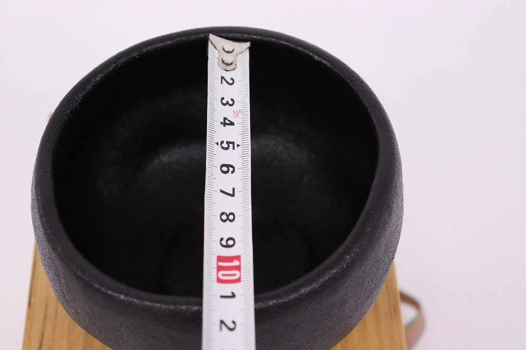 1円～◆おたからや◆sh657　紀州焼　葵窯　寒川栖豊　那智黒茶碗　茶道具 - 紀州焼 「寒川栖豊」の落札相場・落札価格 寒川栖豊 葵窯造 二代