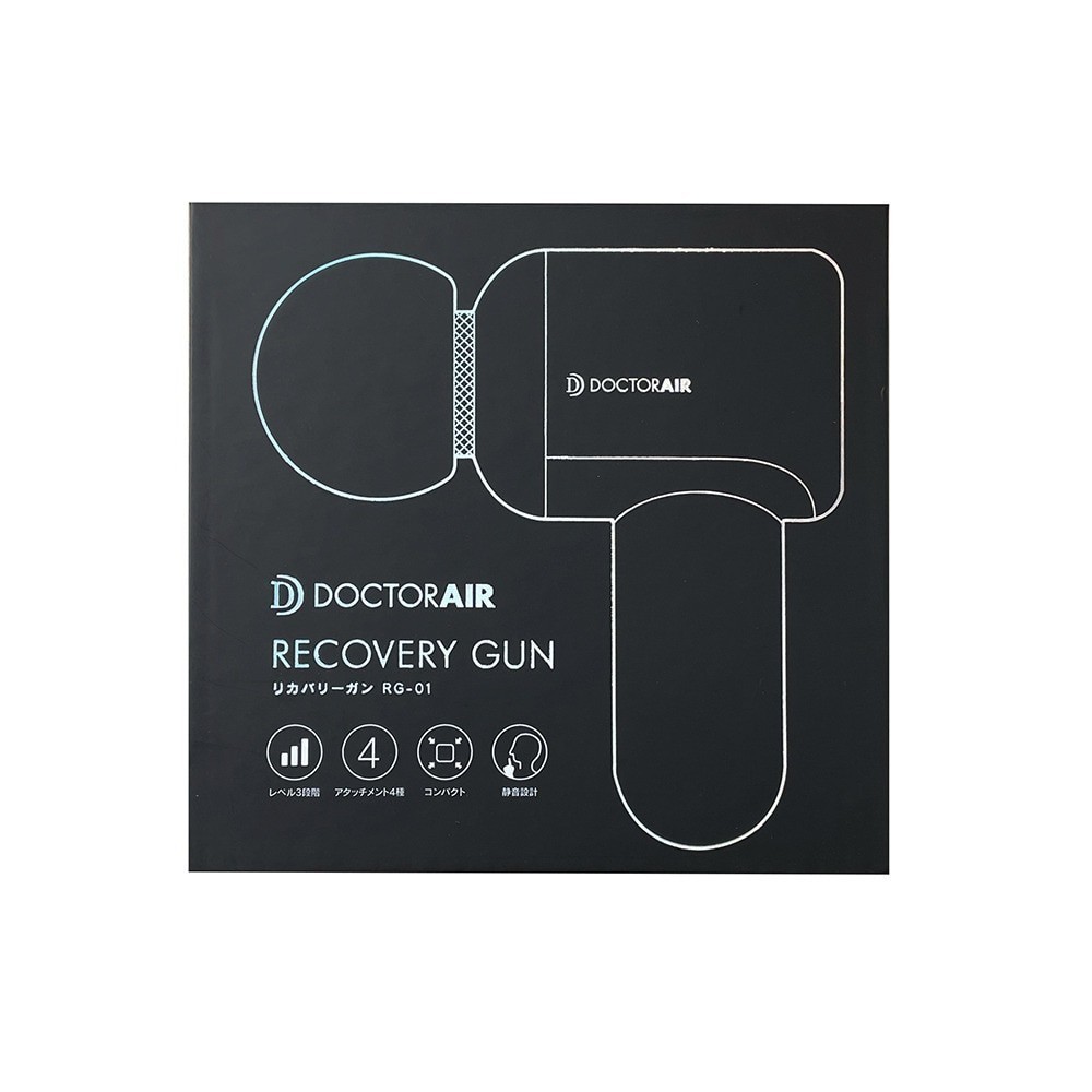 激安大特価，激安大特価，HOT ドクターエアー リカバリーガンRG-01 BK ブラック(ハンディマッサージャー)｜売買されたオークション情報、yahooの商品情報をアーカイブ公開 - オークファン ハンディマッサージャー