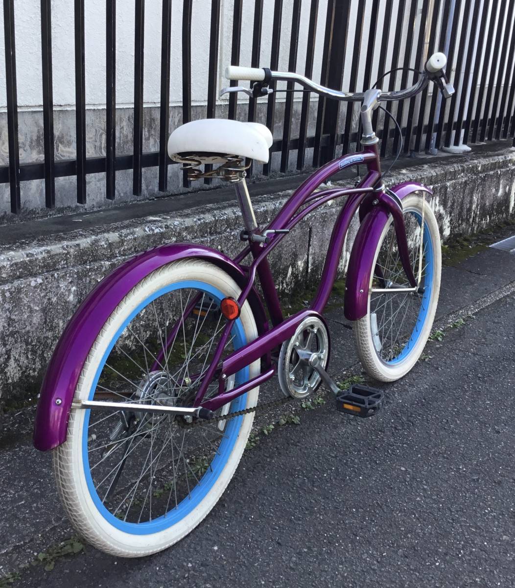 ビーチクルーザー 自転車22インチ引取り限定‼️
