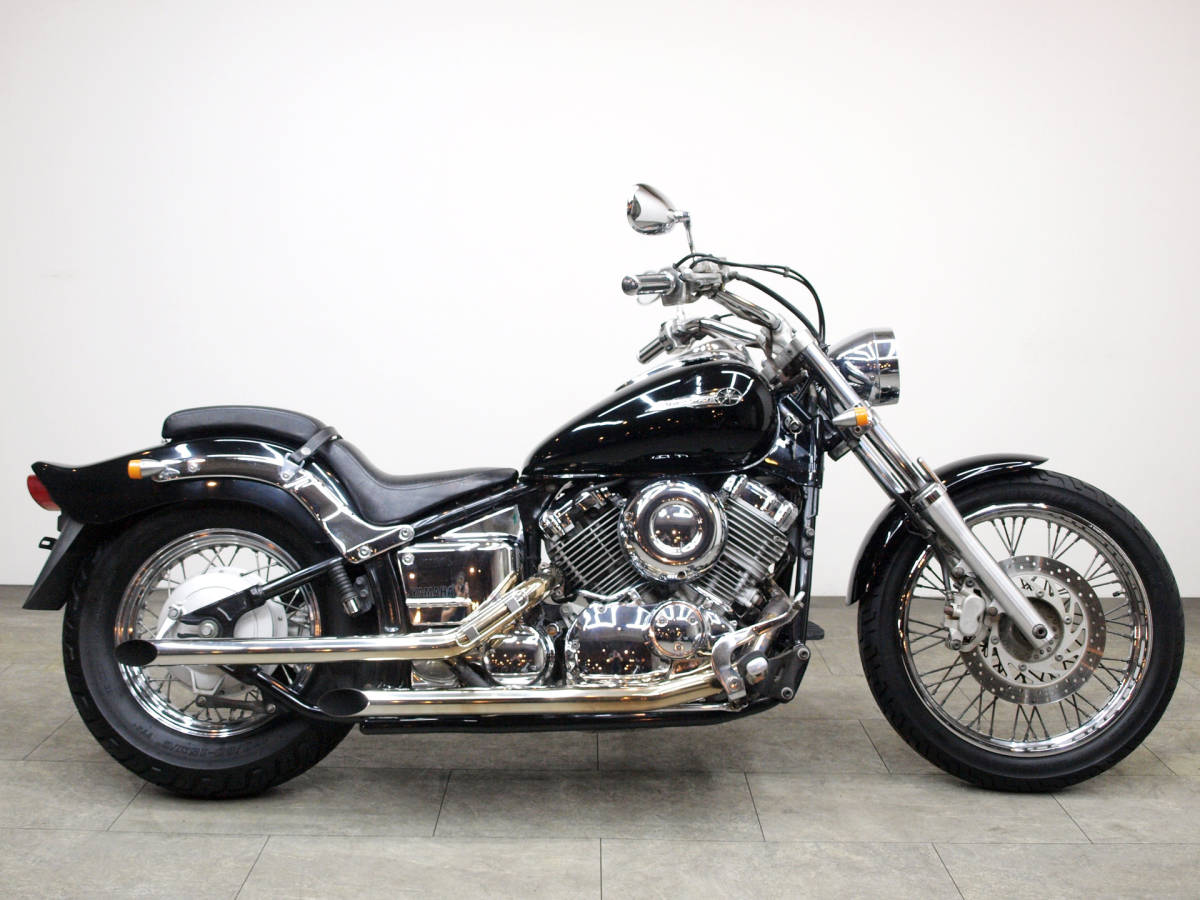 ドラッグスター400 スラッシュカットマフラー ☆ドラッグスター400