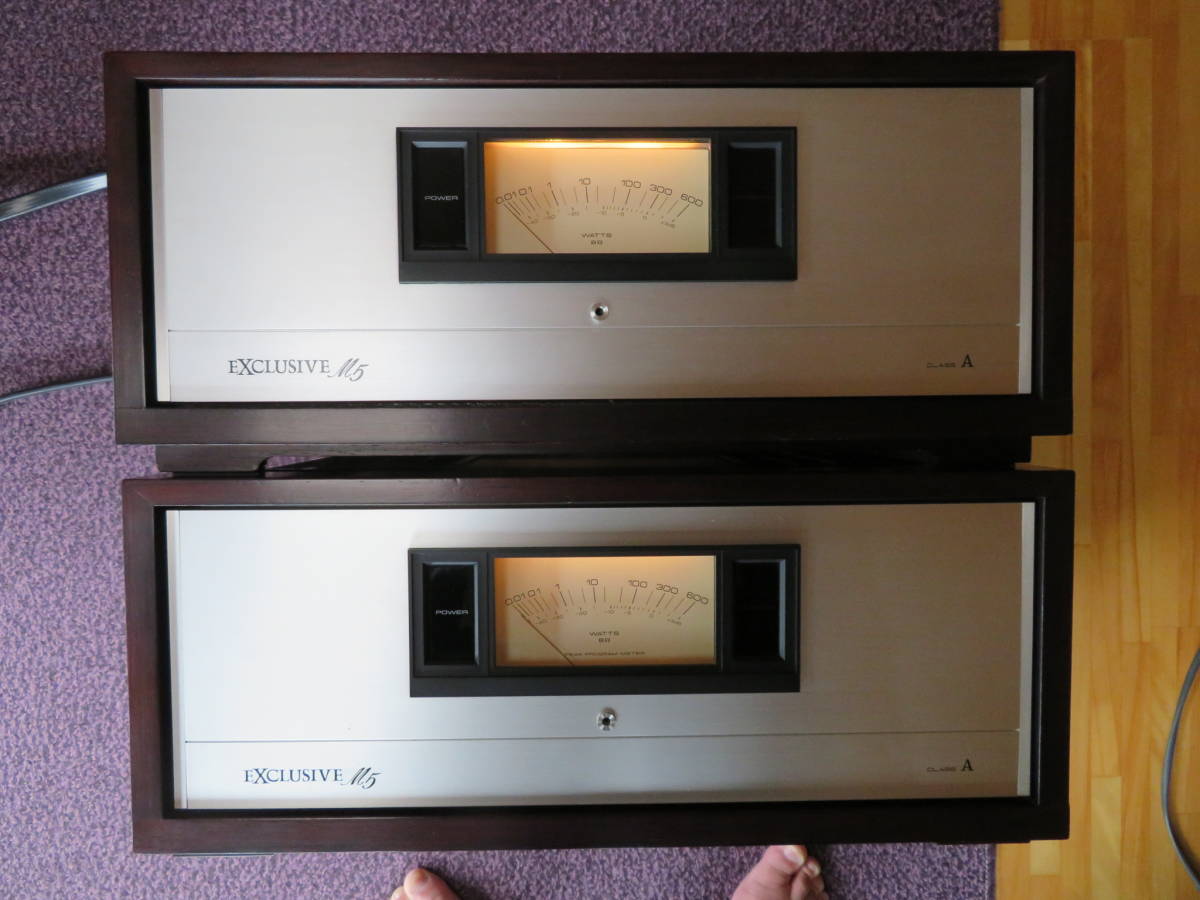 PIONEER EXCLUSIVE M5 モノラルパワーアンプ ペア エクスクルーシブ