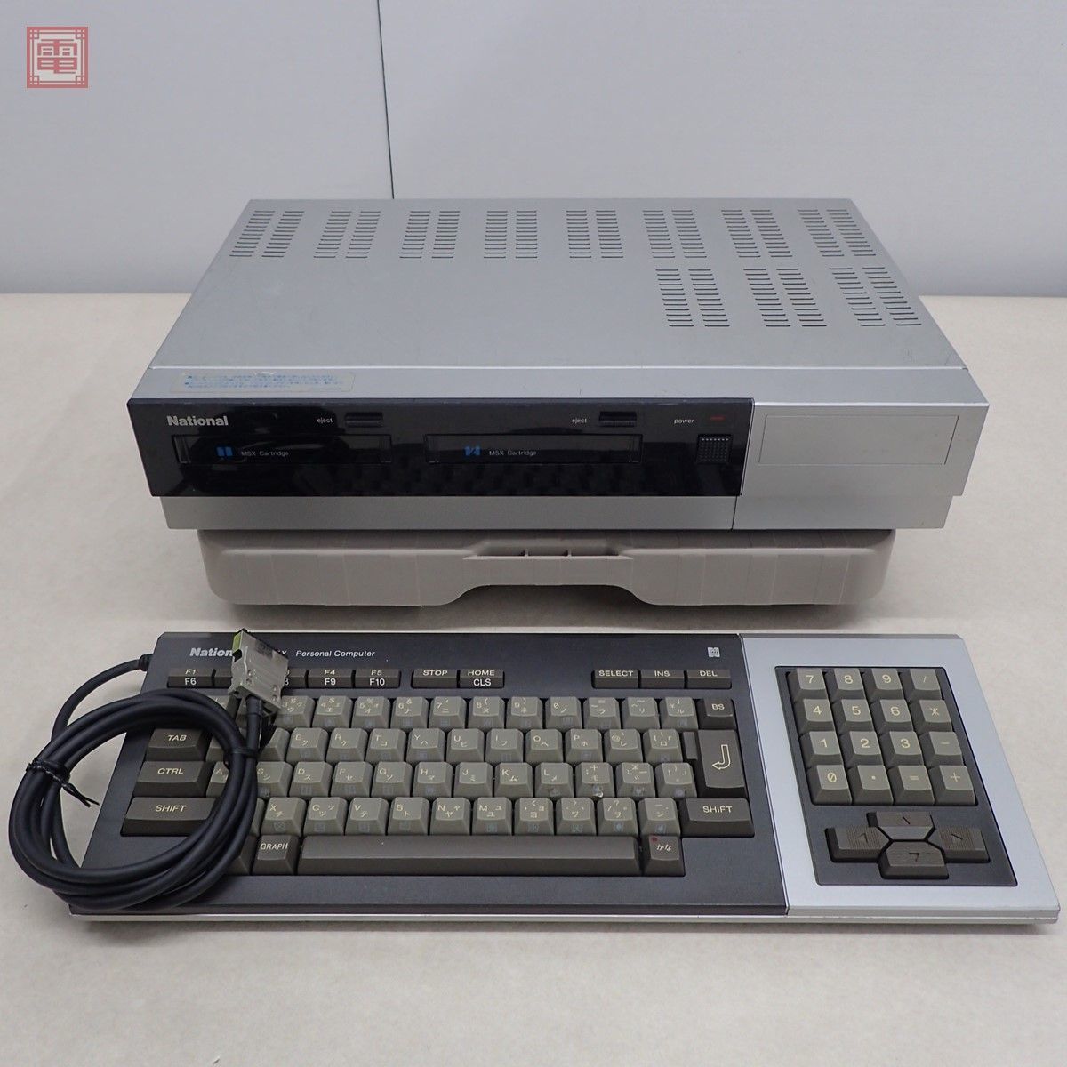 National MSX CF-3000 本体 キーボード・取説付 ナショナル 松下電器