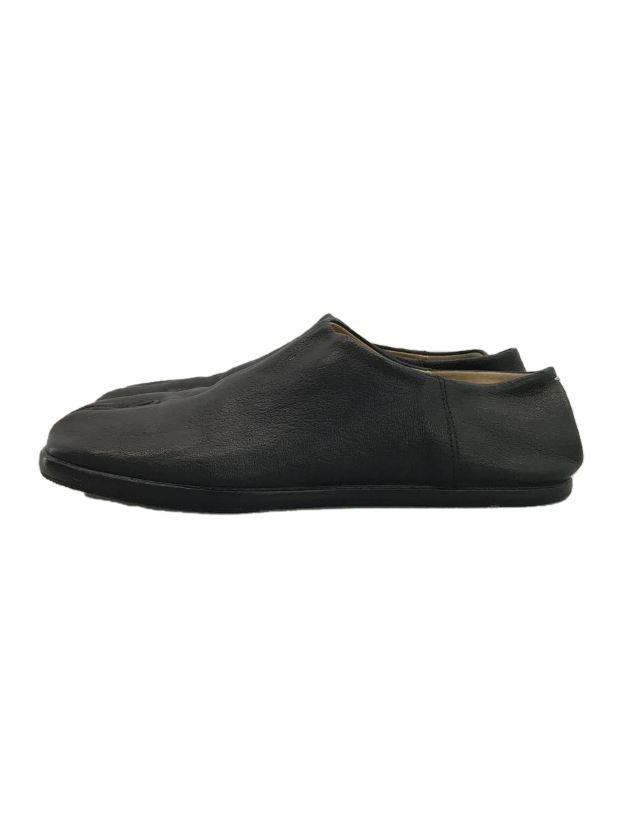 Maison Margiela◆TABI BABOUCHE/39/BLK/レザー/S57WR0051