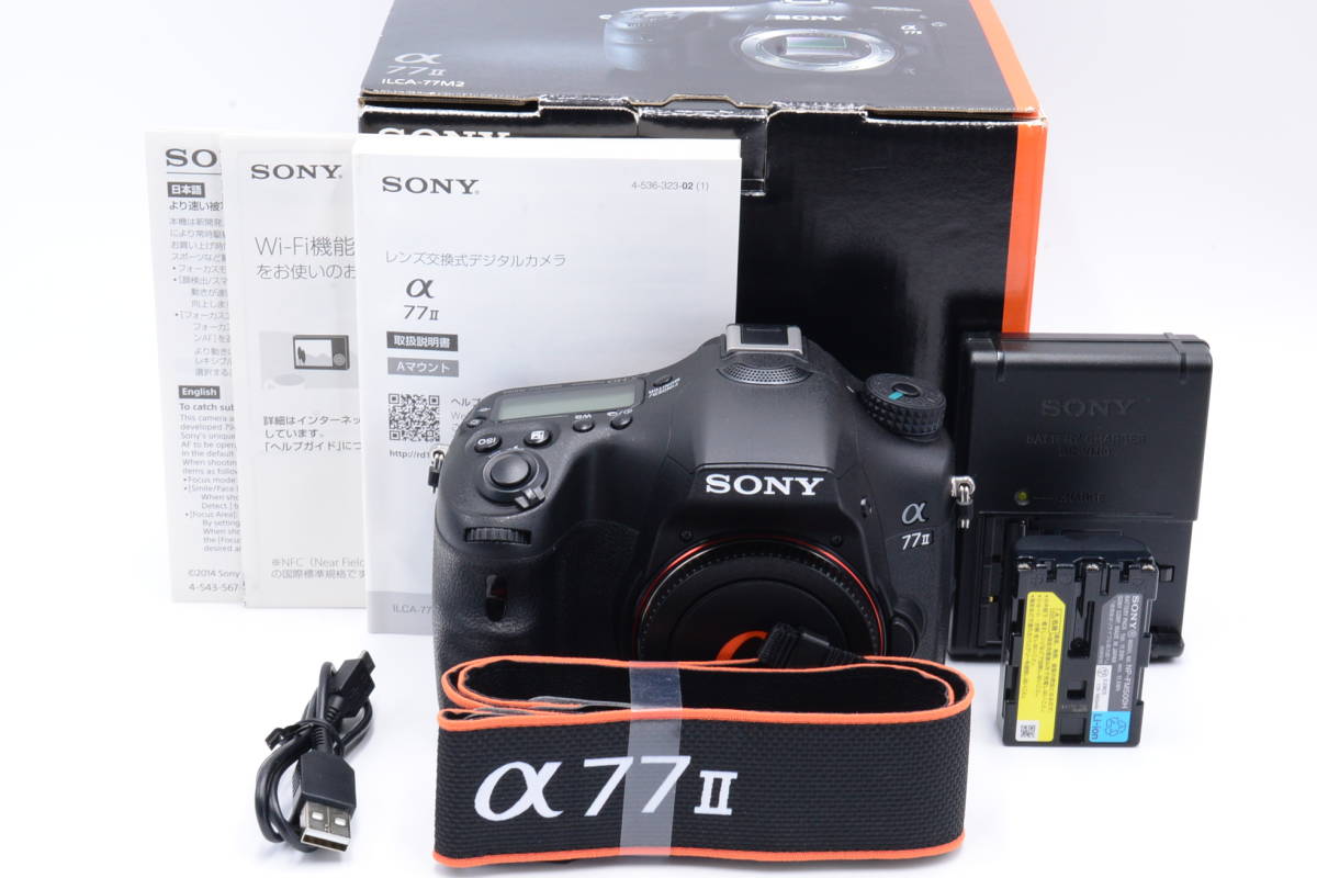 人気セール，爆買い】 シャッター回数『3247』 ソニー SONY 一眼 α77