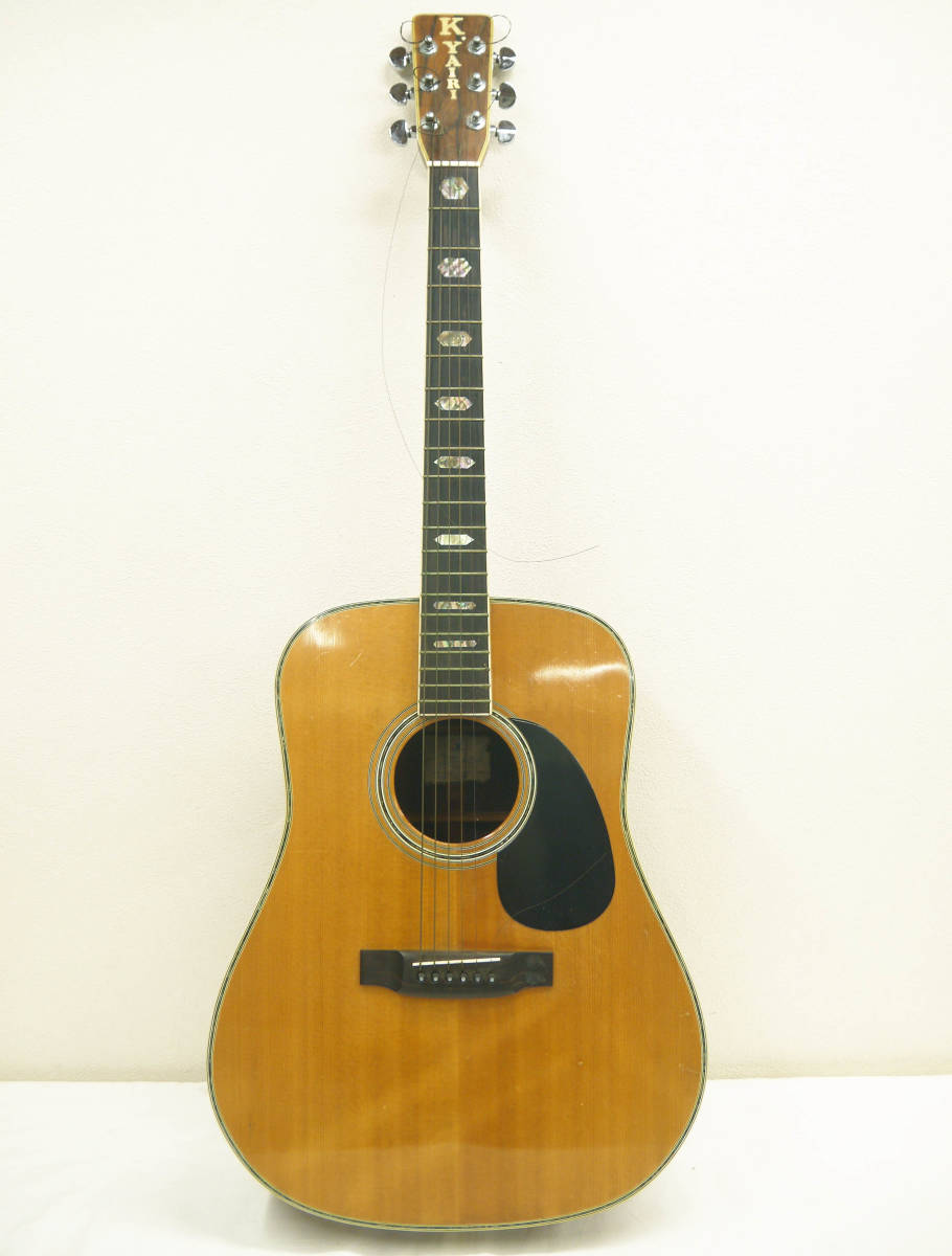 H324 K.YAIRI Kヤイリ YW-800 ANNE 1976 アコースティックギター 