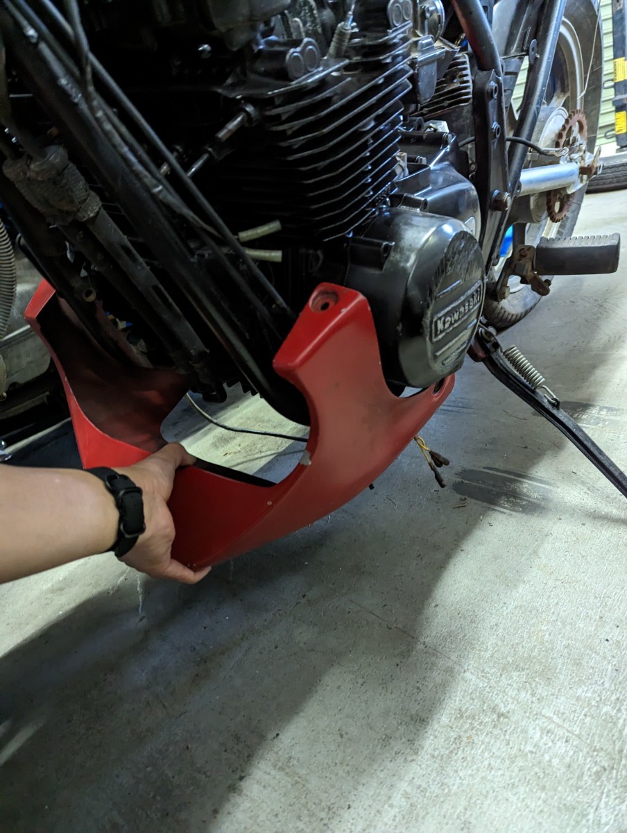 アンダーカウル | Z400GP ACP製 アンダー アッパーカウル