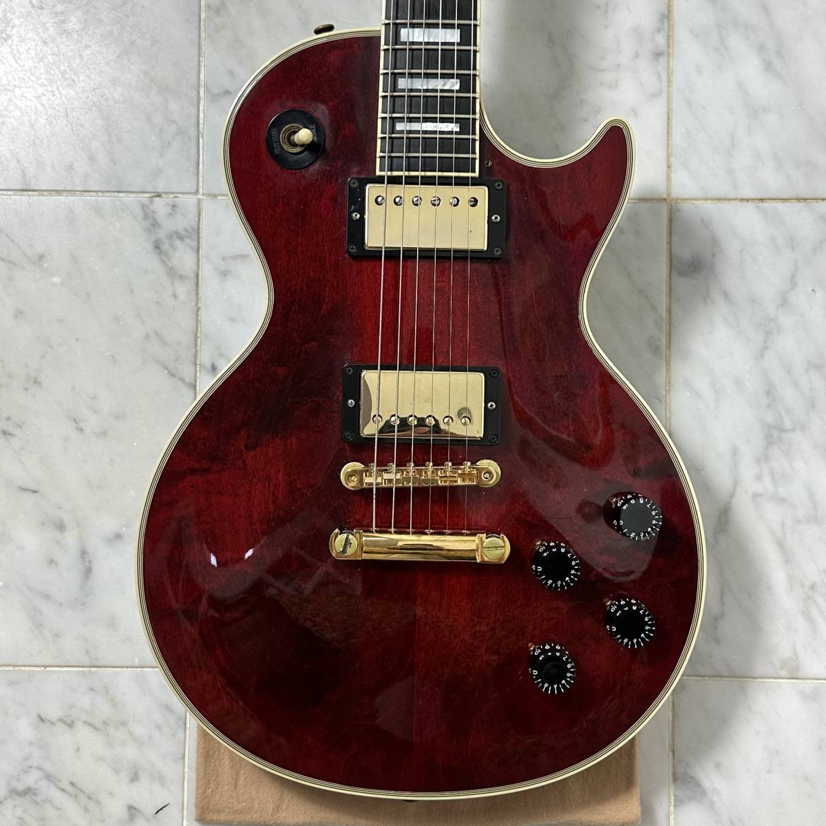 希少 Gibson Les Paul Custom Fingerboard Ebony 1999年 USA製 