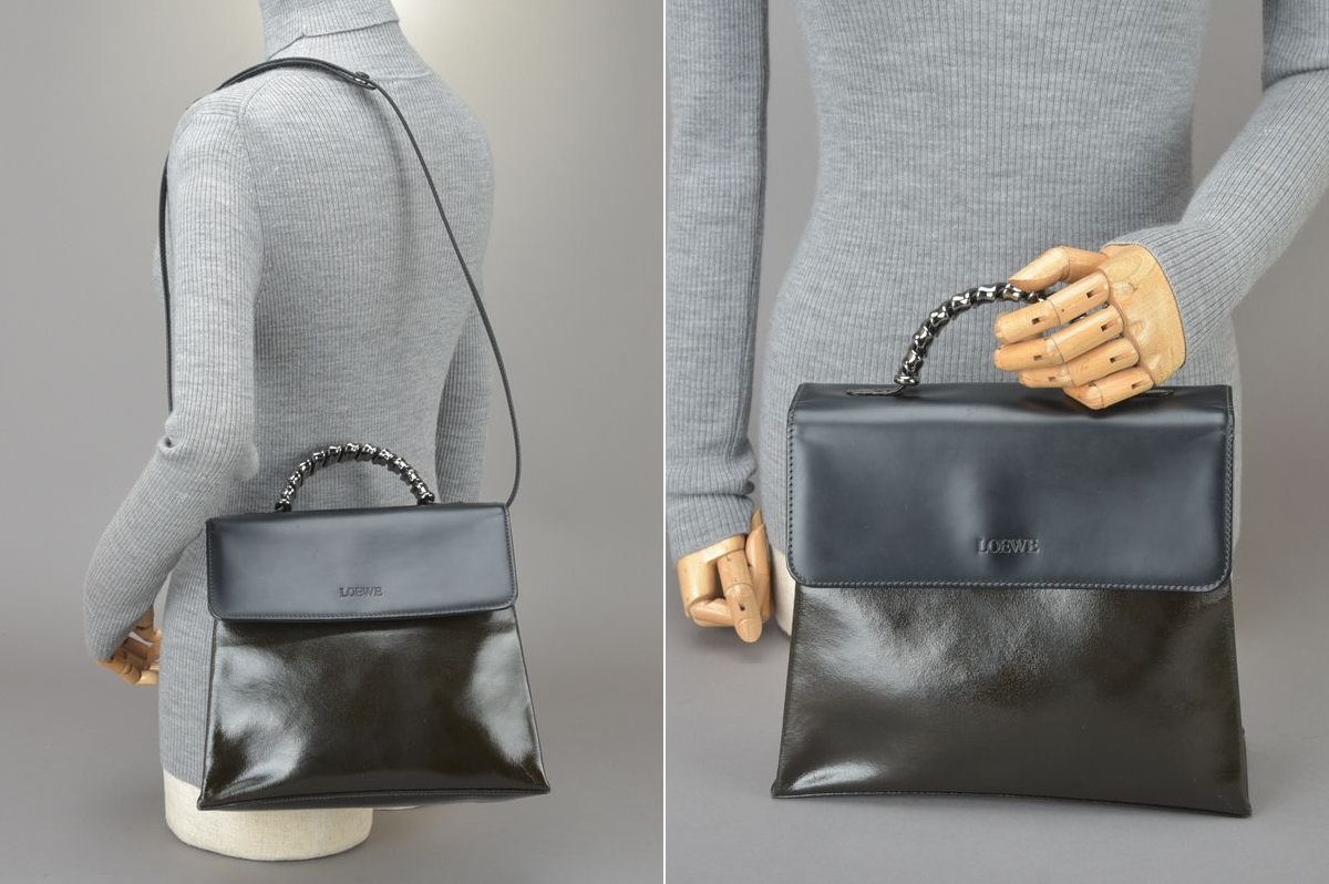 激レア LOEWE ロエベ ベラスケス ハンドバッグ 2WAY ショルダーバッグ