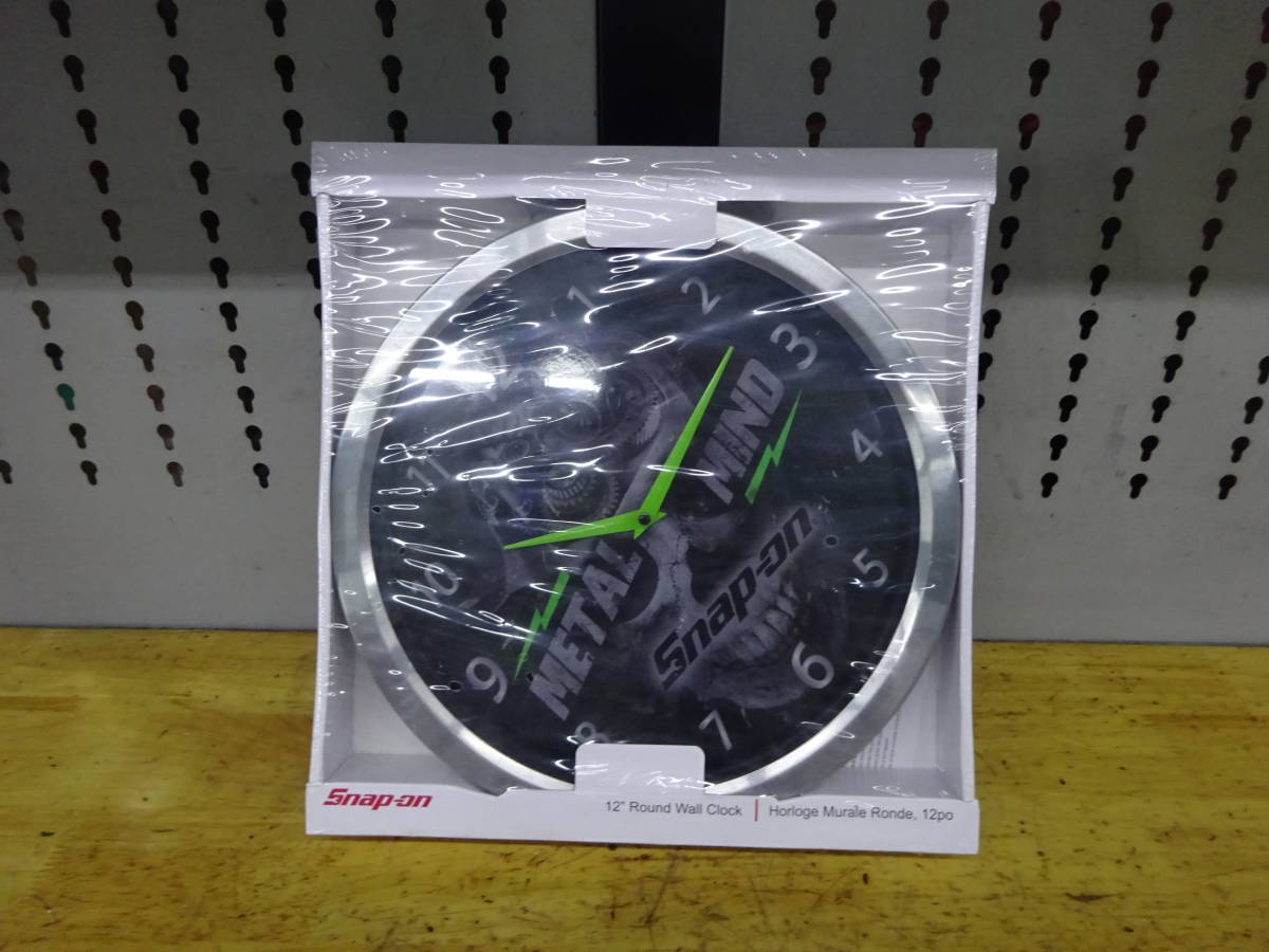 ☆新品 Snap-on スナップオン 壁掛け 時計 ウォール クロック☆ 【公式 