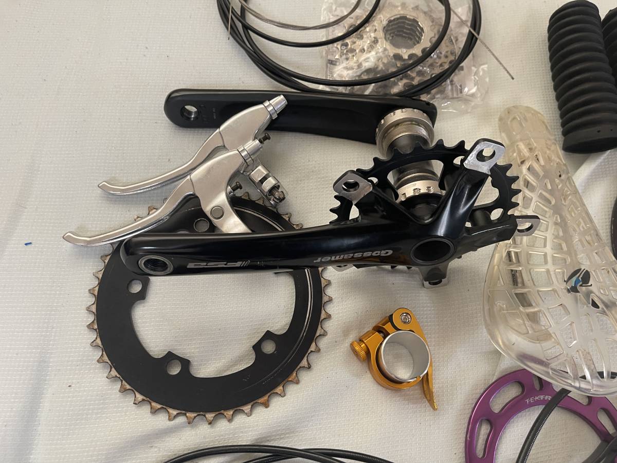 マウンテンバイク／MTB用パーツセット／ジャンクパーツ