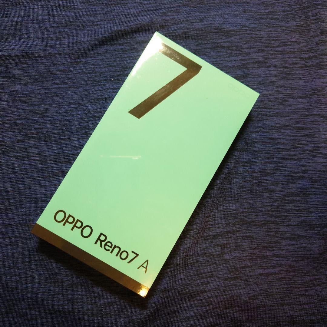 新品・未使用】OPPO Reno7 A スターリーブラック ノンキャリア 【公式