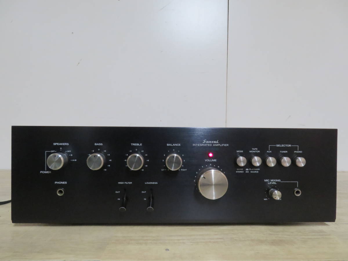SANSUI サンスイ プリメインアンプ AU-X11 □ 47796-3