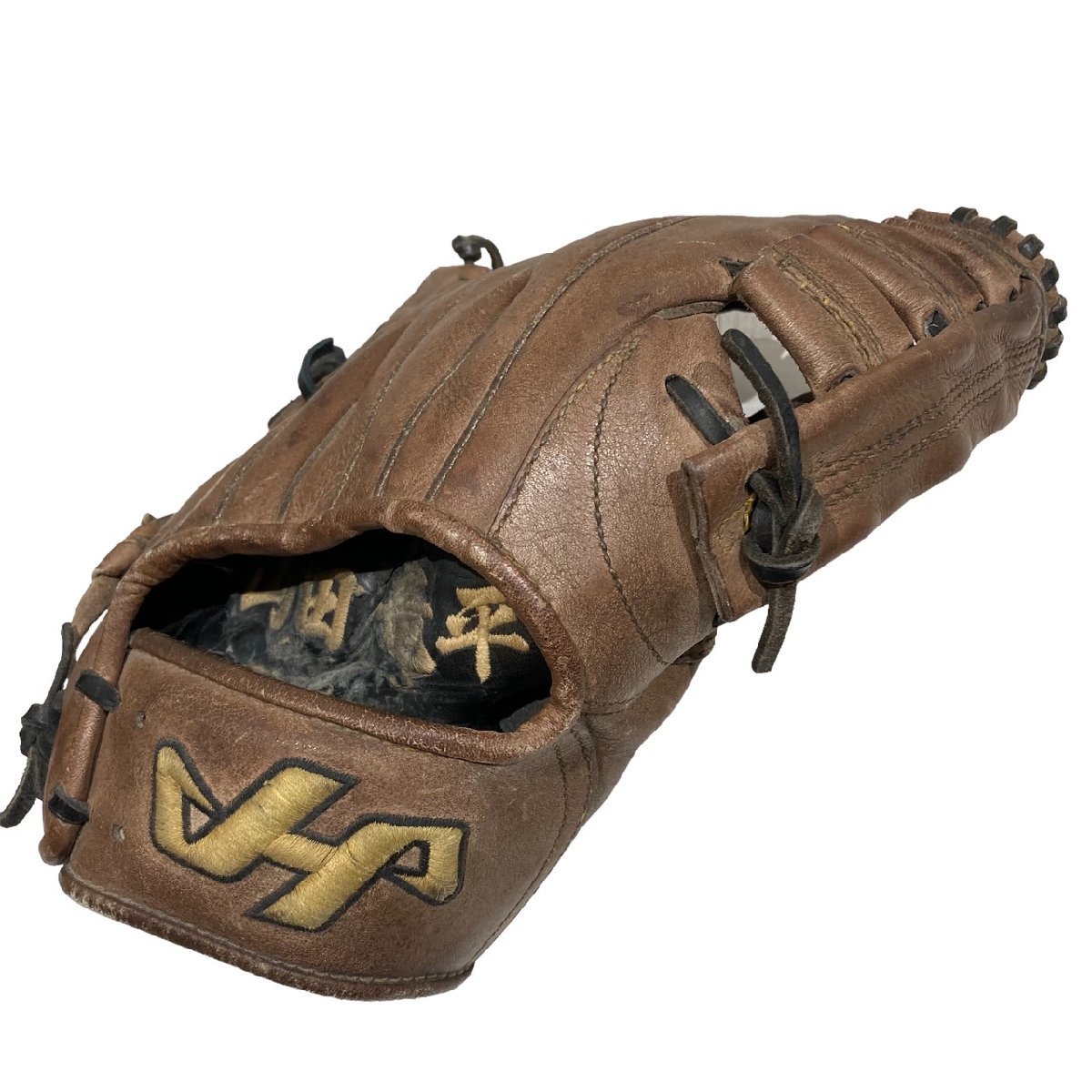 ハタケヤマ 外野手 硬式グローブ PRO-1718 ブラウン系 ※ネーム入り