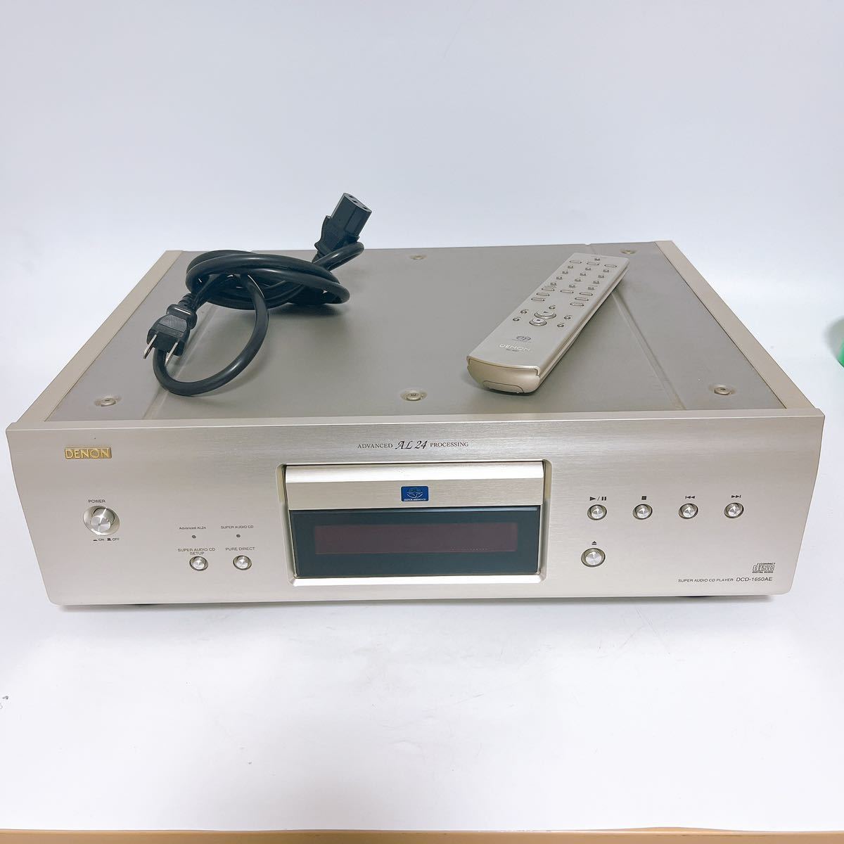 DENON DCD-1650AZ デノン CDプレーヤー ジャンク 美品 其 動作品DENON