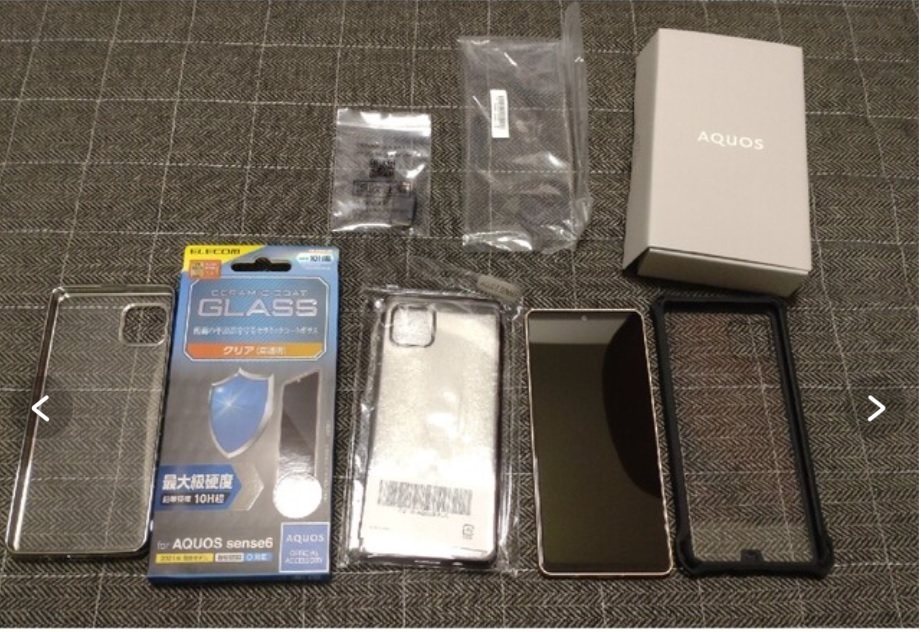 SHARP AQUOS sense6 SH-RM19 64GB ライトカッパー AQUOS sense6 ライト