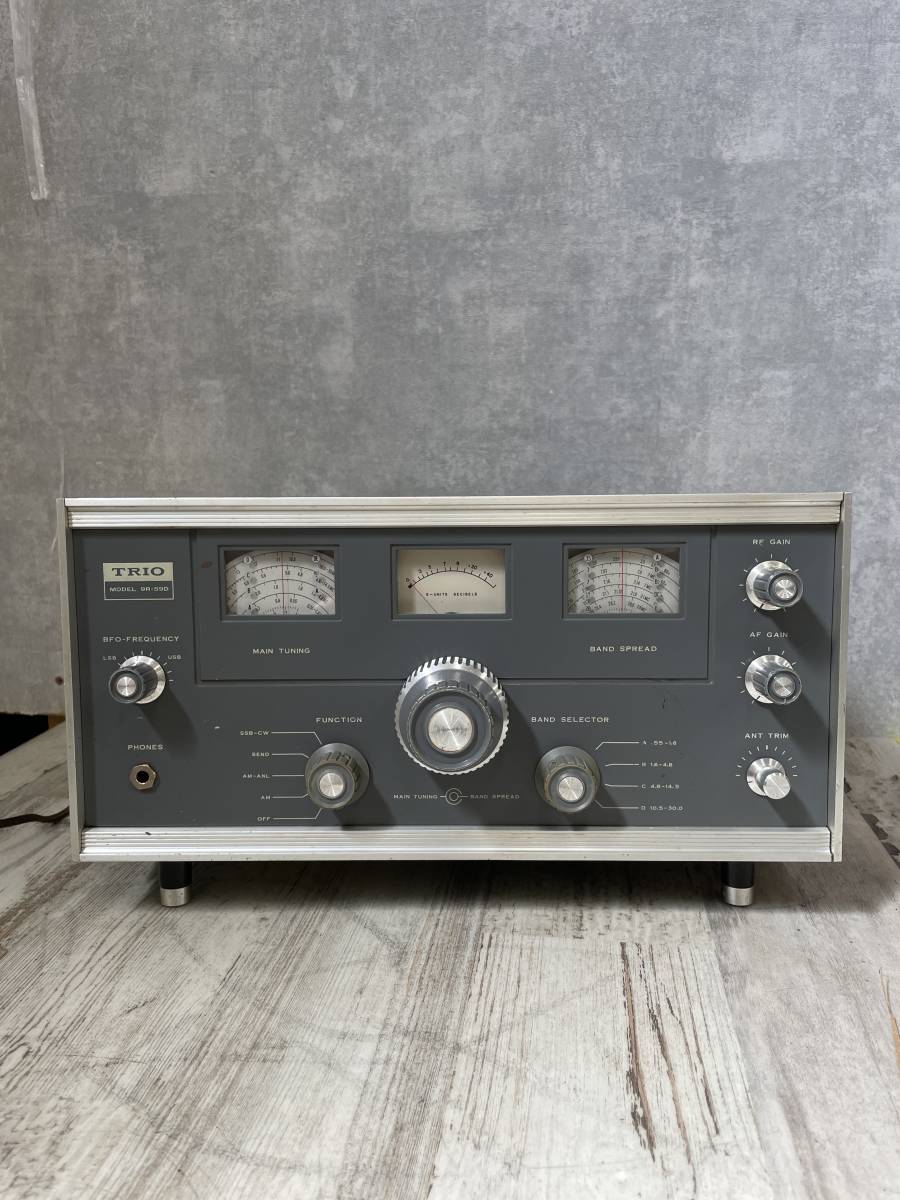 受信機　TRIO トリオ 9R-59D 送料込 TRIO 9R-59D 受信機 アマチュア無線 受信機 【公式通販】