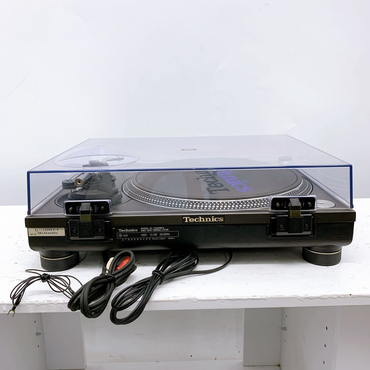 Technics SL-1200MK3 ターンテーブル 通電確認済み（①テクニクス 