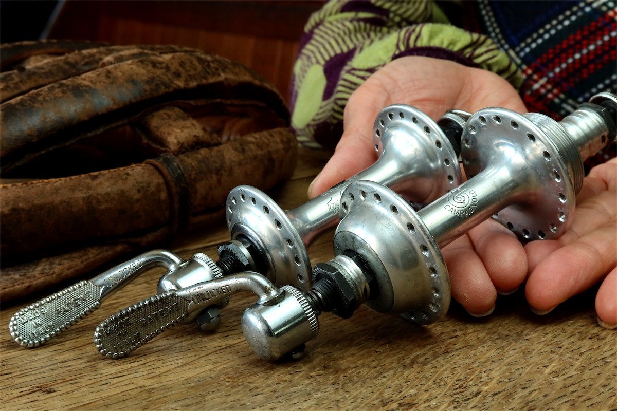 Boîtier De Pédalier Campagnolo Vintage - Fabriqué En Italie - Très Bon état