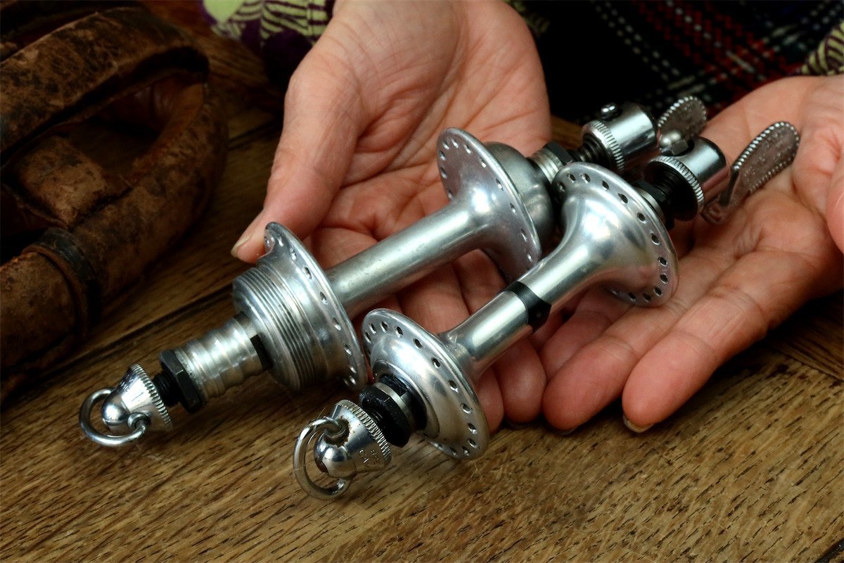 新品 CAMPAGNOLO RECORD 前後ハブ ラージフランジ 36H