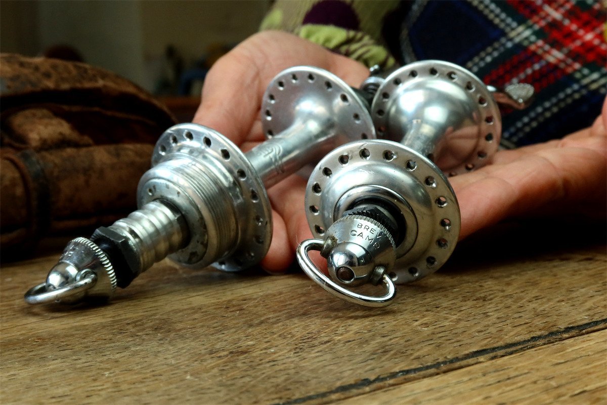 新品 CAMPAGNOLO RECORD 前後ハブ ラージフランジ 36H