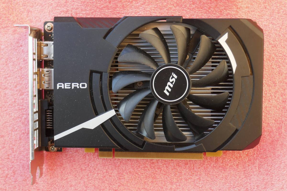 中古 動作確認済み MSI GeForce GTX1650 AERO ITX MSI GTX1650 AERO